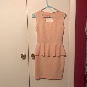 Peplum Dress